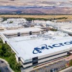Micron Technology Factory set in countryside