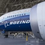 Boeing stock chart