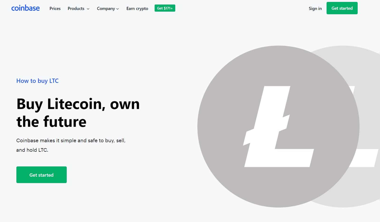 buy LTC Litecoin coinbase UK