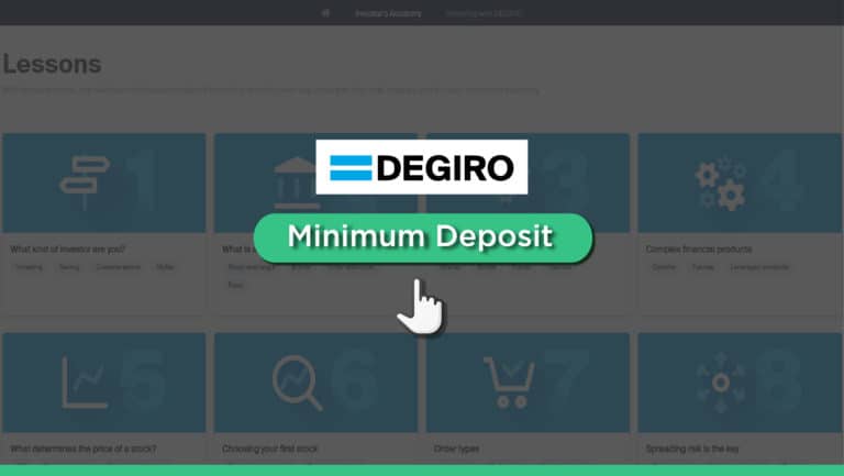 Degiro Minimum Deposits