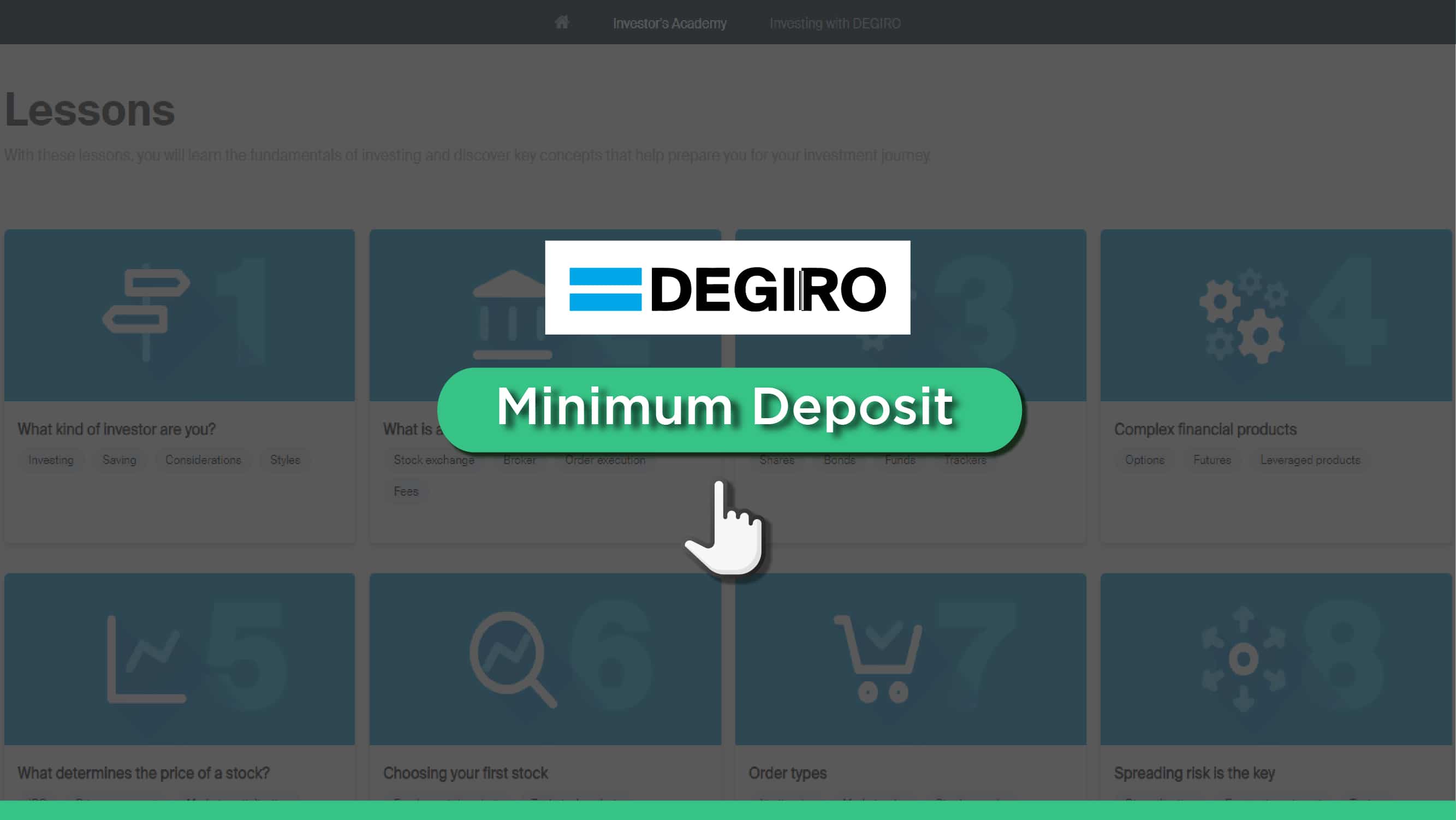DEGIRO Minimum Deposit and Deposit Methods (2026 Guide)