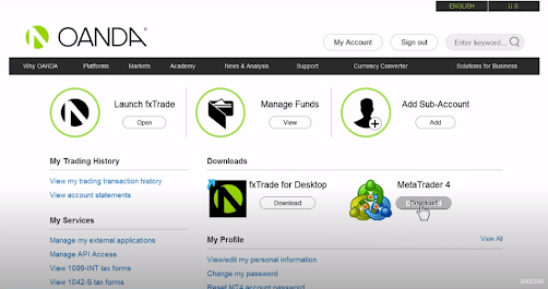 Download Oanda MT4