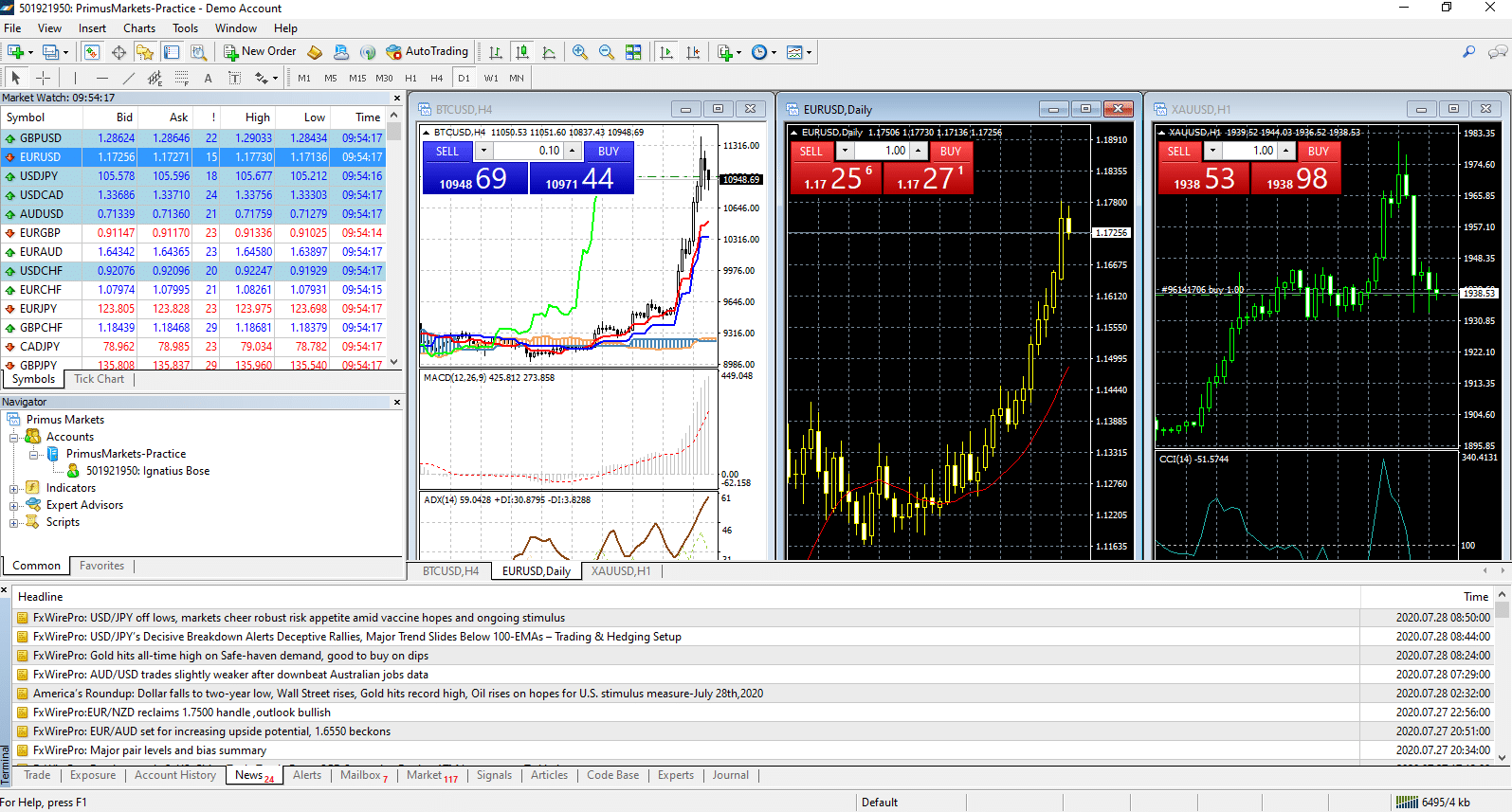 Can You Use MetaTrader4 with FXPRIMUS? Option? (MT4 Guide)