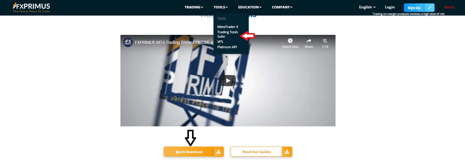 FXPrimus Metatrader 4 Platform Download