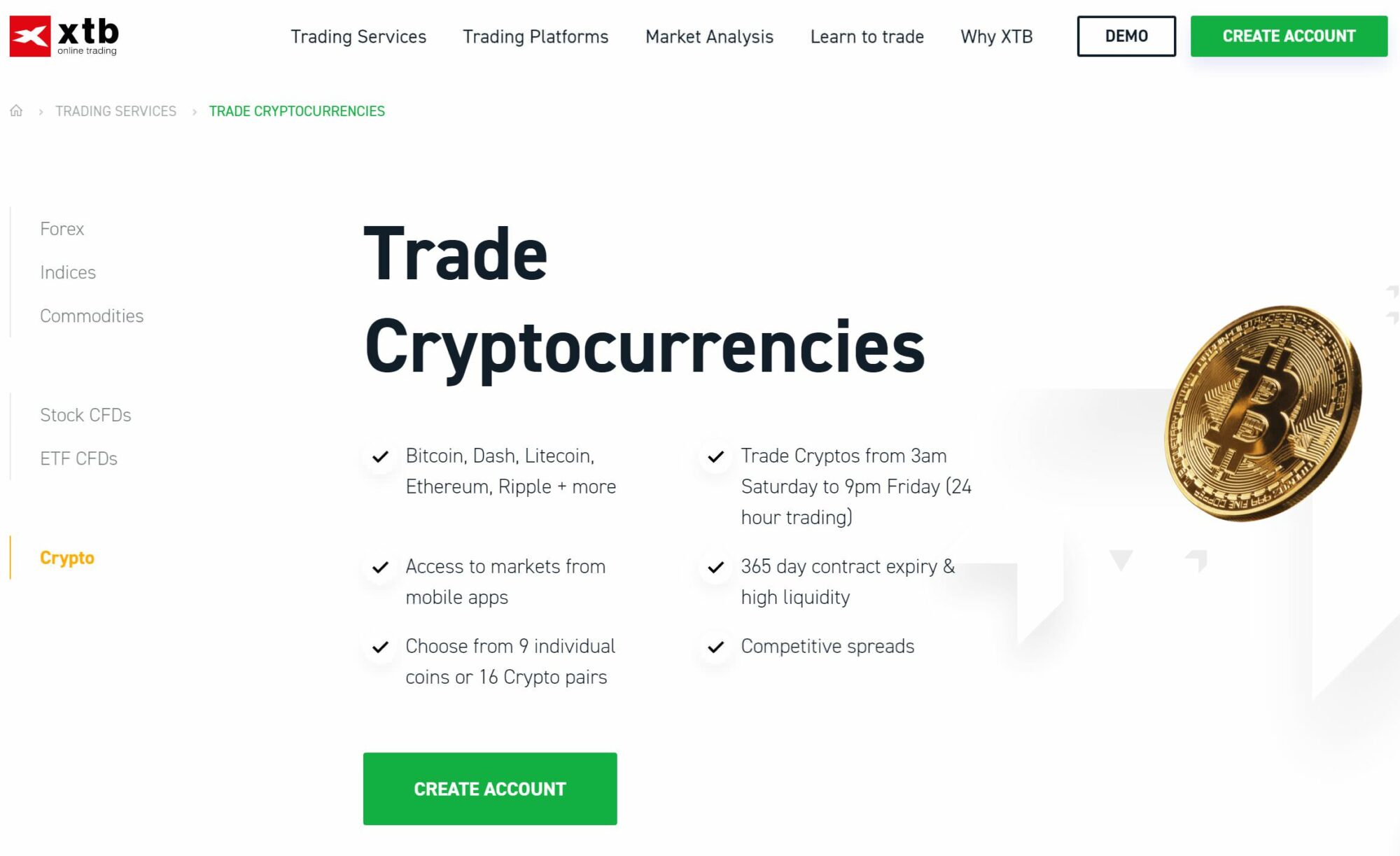 xtb crypto trading