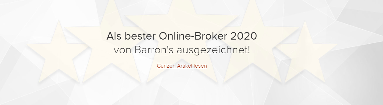 Interactive Brokers Auszeichnungen
