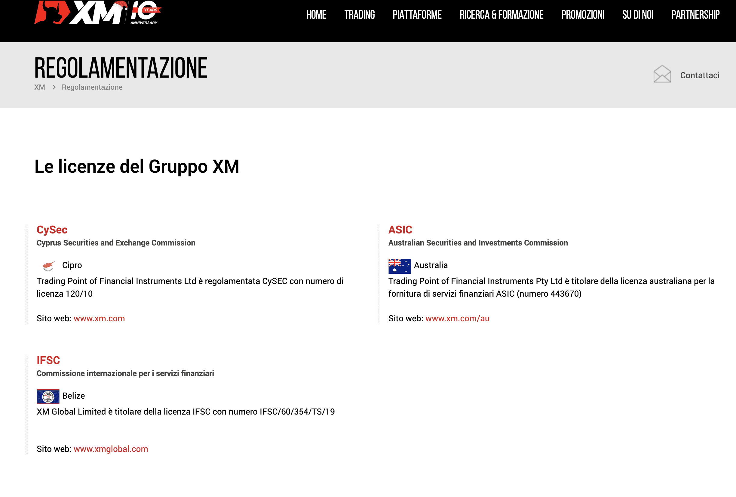 Guida al deposito minimo XM