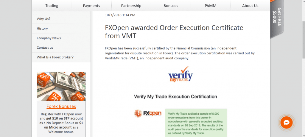 fxopen awards