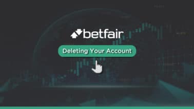 delete Betfair account
