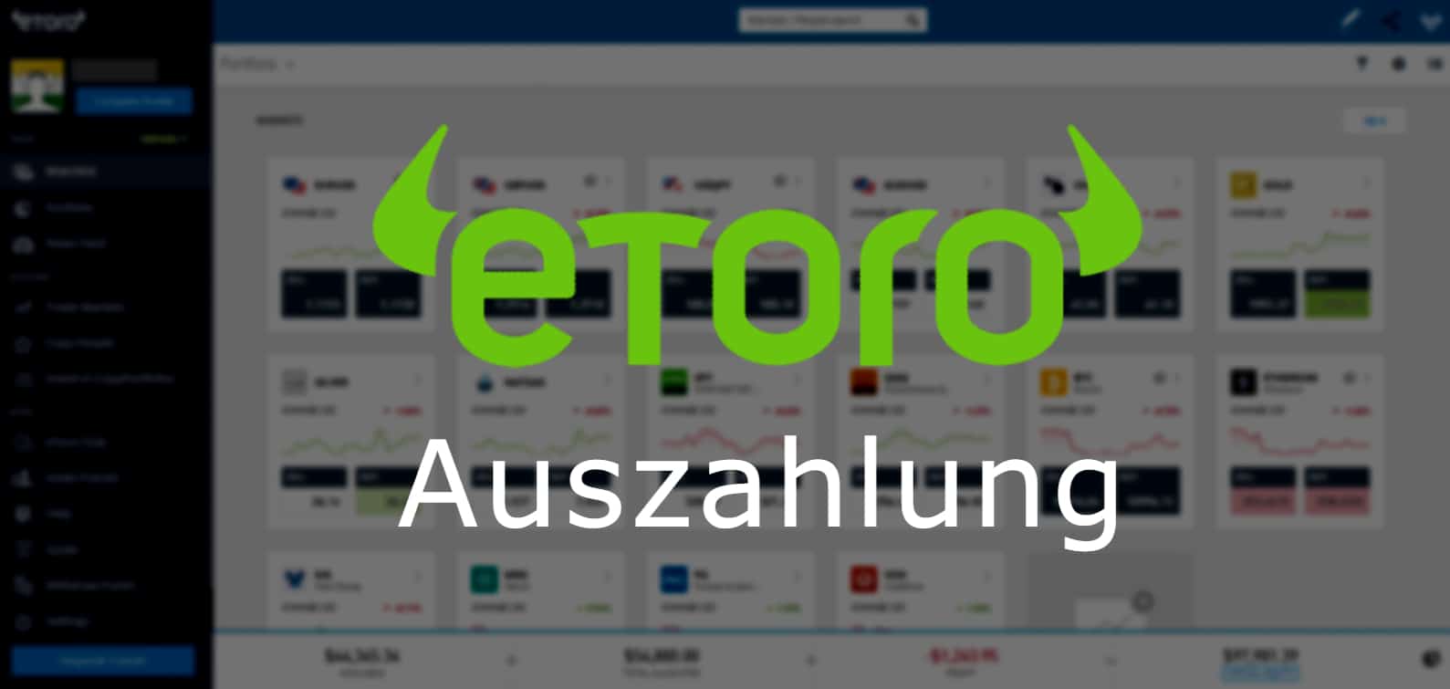 eToro Auszahlung