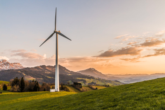 renewable energy Greencoat windmill