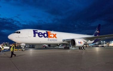 FedEx plane
