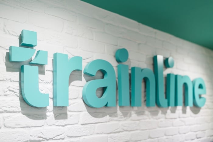 Trainline logo office