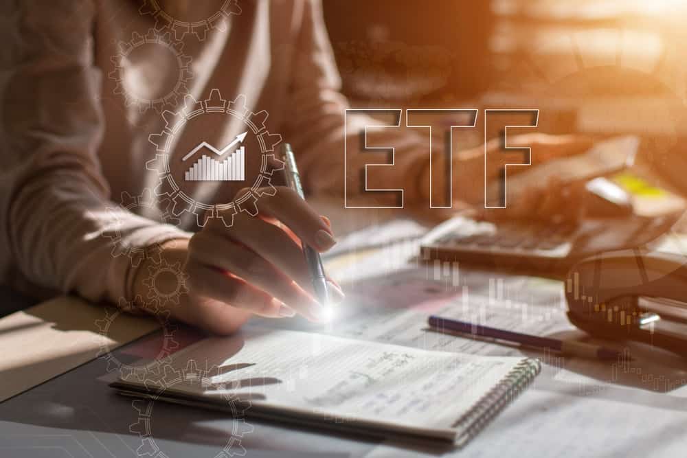 Blockchain ETF Illustration