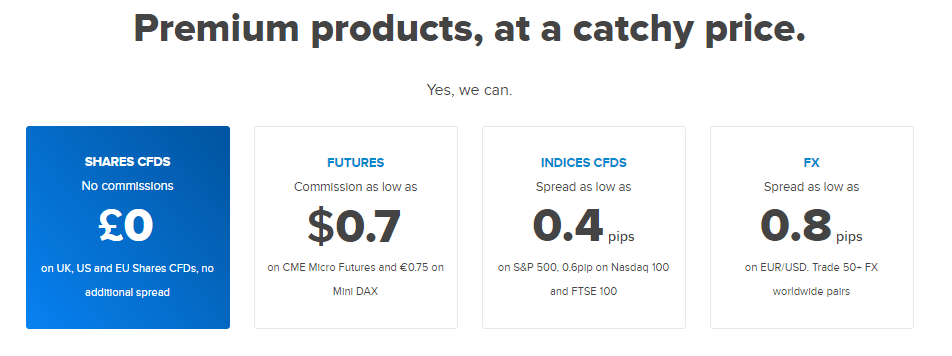 Fineco Costs