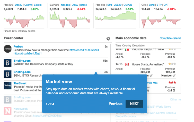 Fineco Platform Overview