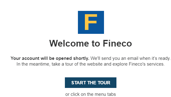 Fineco Welcome