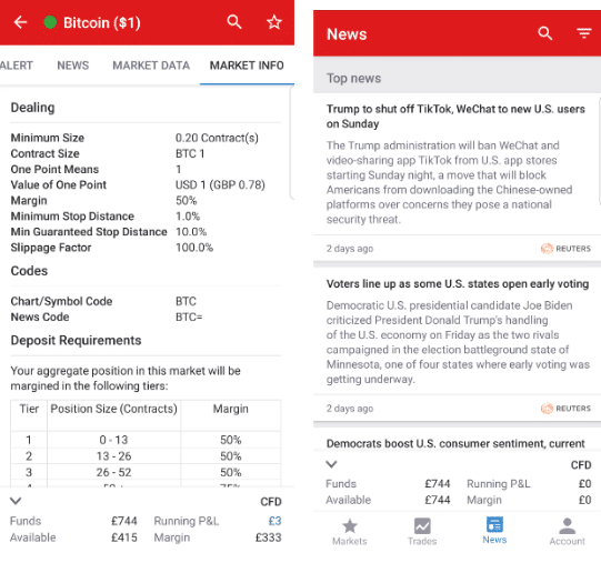 Trading Apps Account Maintenance