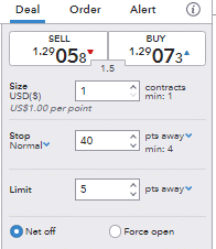 cfd trade order IG