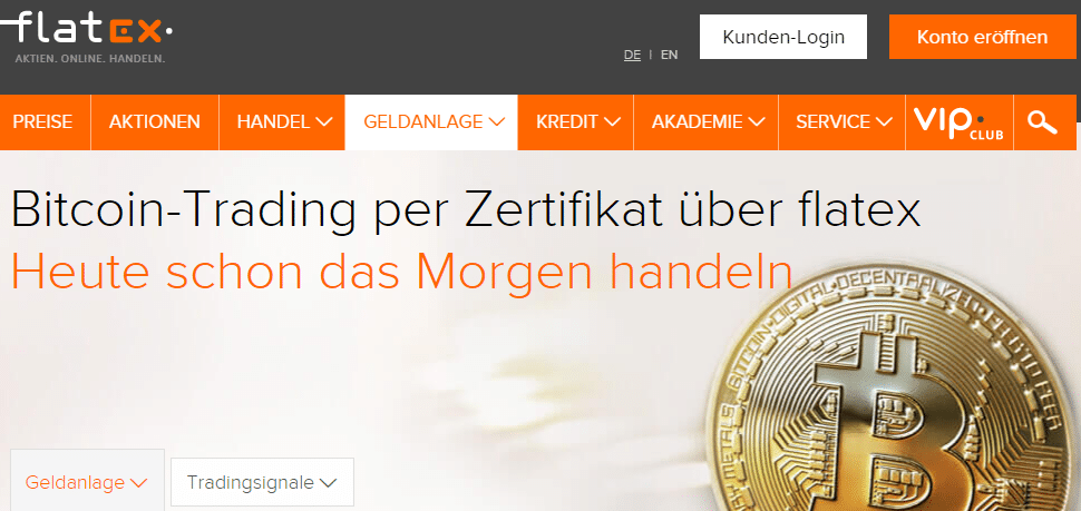 in bitcoin investieren flatex