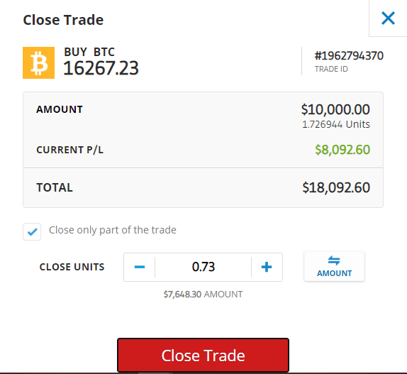 selling bitcoin