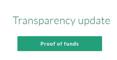Tether transparency