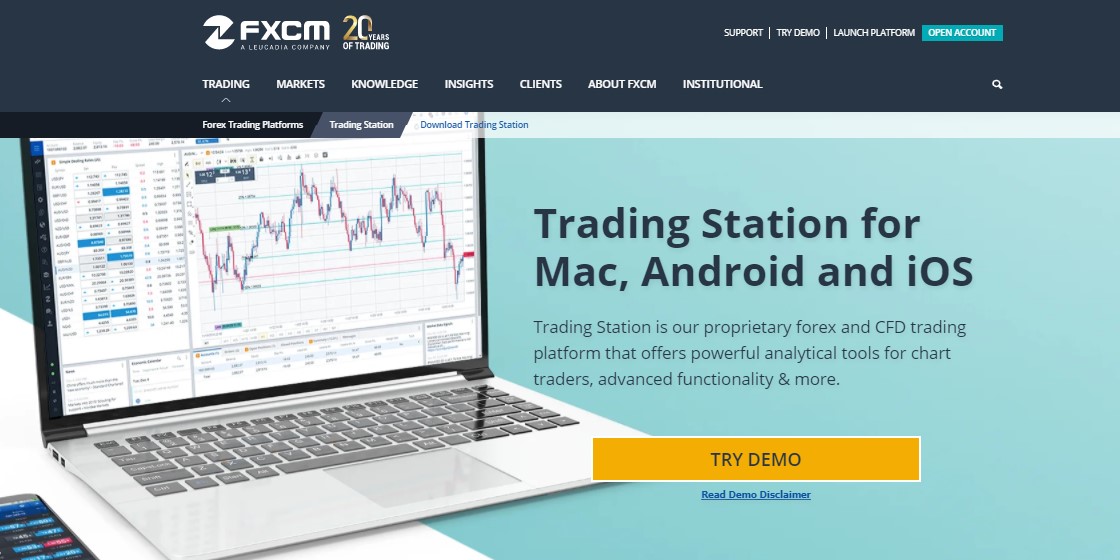 fxcm platform