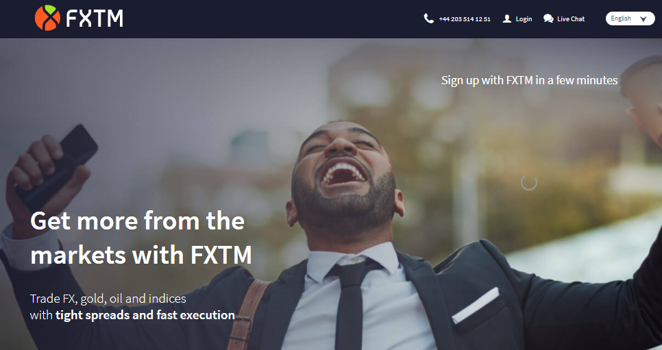FXTM South Africa Sign Up