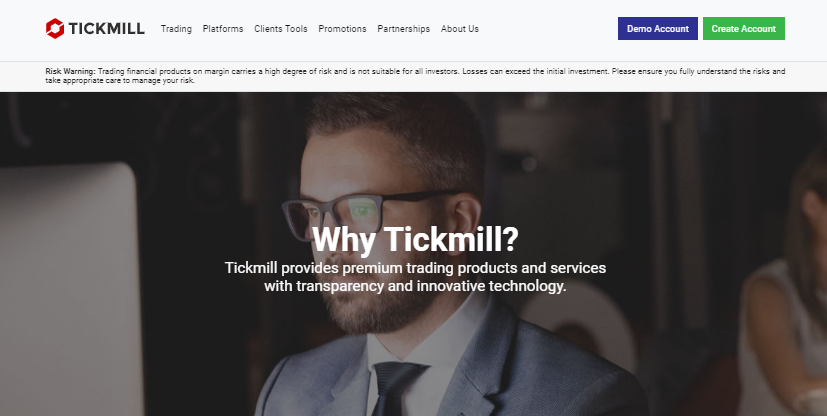 Tickmill AUS Products