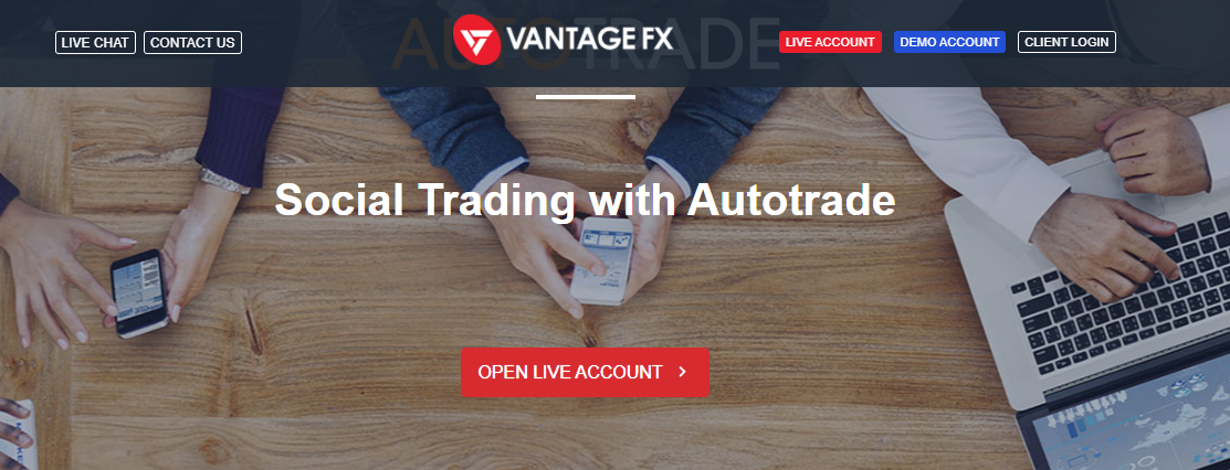 Vantage FX Philippines Social Trading Autotrade