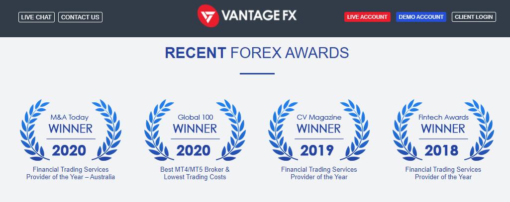VantageFX Forex Awards