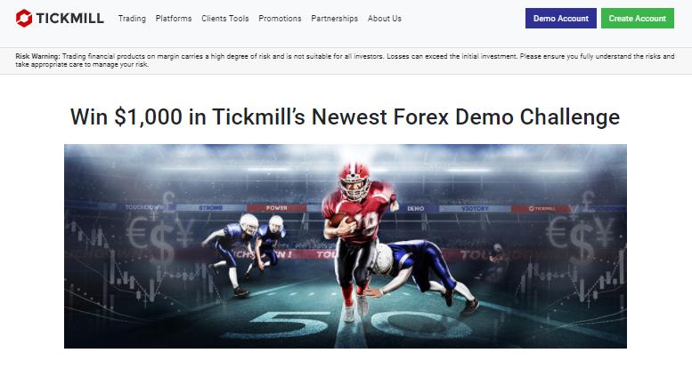 Forex Demo Challenge Tickmill