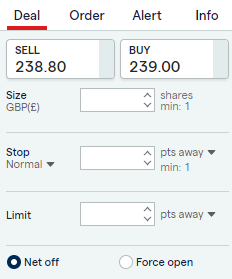 ig buy sainsbury shares