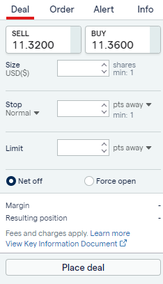 ig place deal buy snap shares