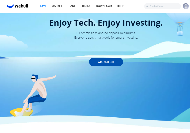 Webull Tech Investing Options