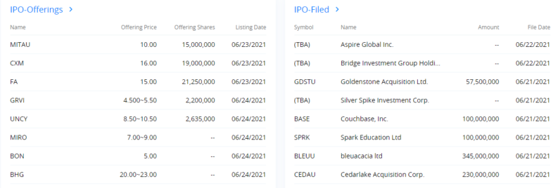 Webull ipo