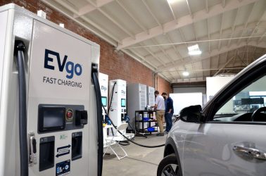 EVgo charging station