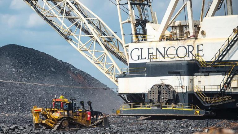 Glencore mining site