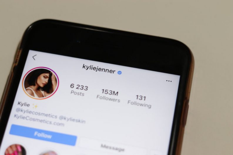 Kylie Jenner Social Media