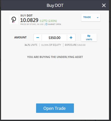 buy dot on etoro