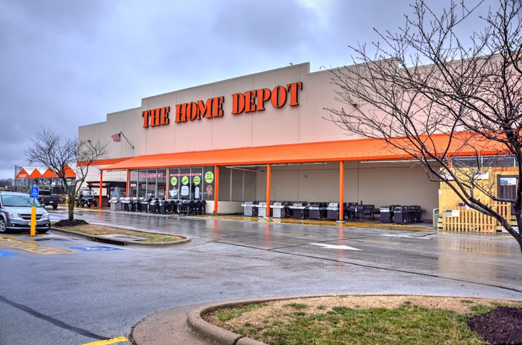 home depot top earnings report