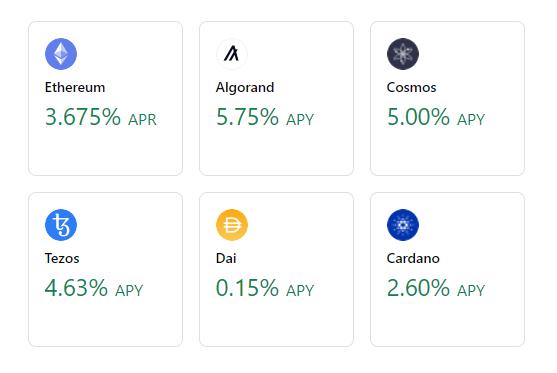 crypto staking rewards