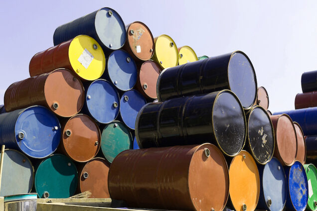 Crude Oil barrels