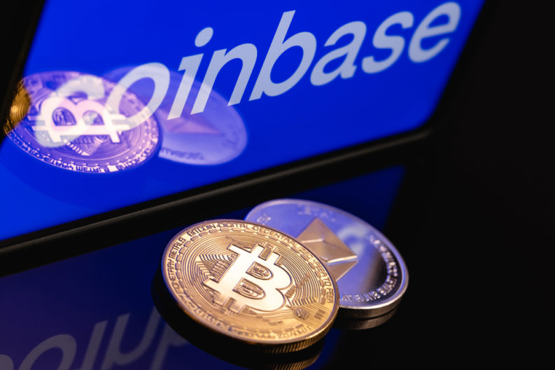 Handel mit der Coinbase Aktie