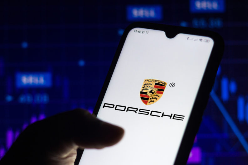 Handel mit der Porsche Aktie