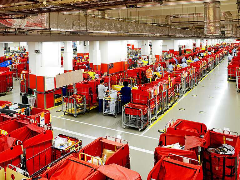 Royal Mail delivery centre
