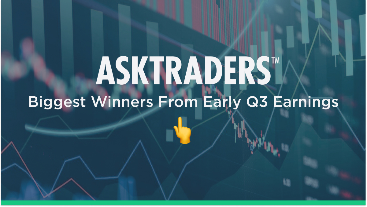 Biggest Winners From Early Quarter 3 2022 Earnings