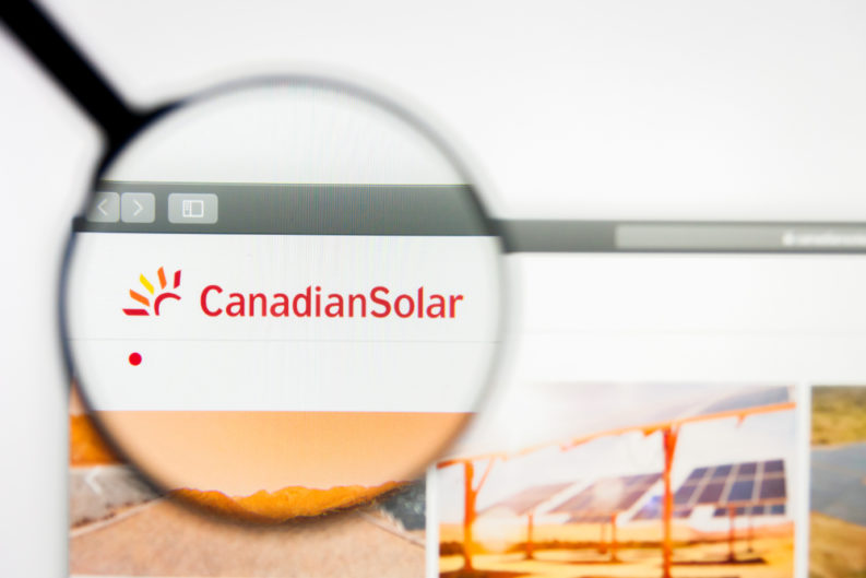 Handel mit der Canadian Solar Aktie