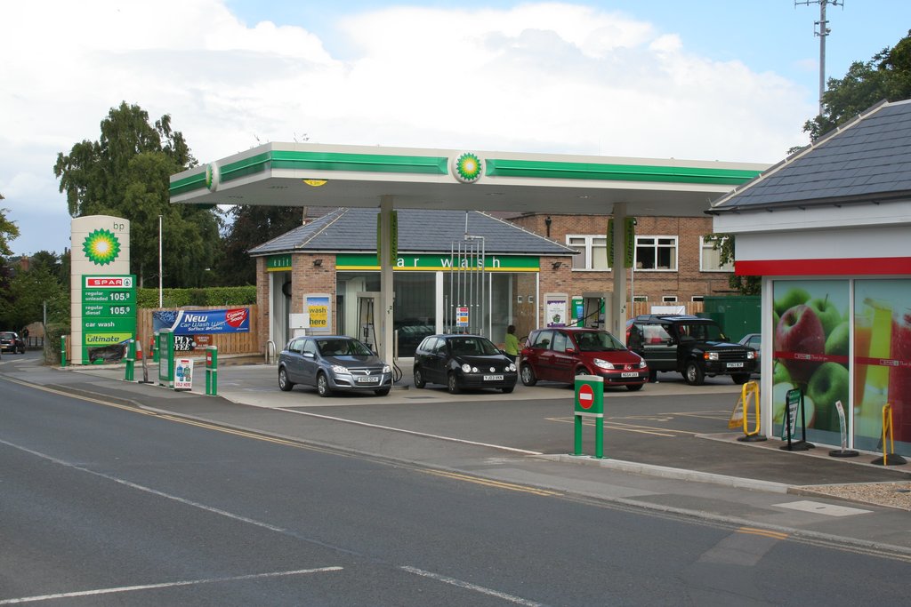 BP service station