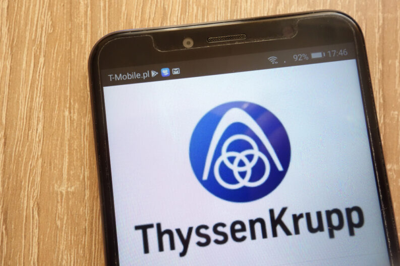 Handel mit der Thyssenkrupp Aktie